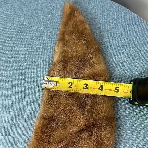 Vintage Brown Mink Fur Collar - Picture 6 of 7